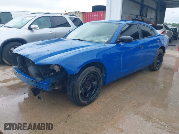 2012 Dodge Charger Police with VIN 2C3CDXAT8CH232336, listed as a IAAI auction lot 42363575 with 171,590 mi miles and . Bid and sale history available at DreamBid. Image 2.