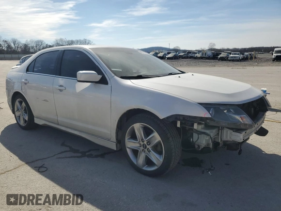 2012 Ford Fusion SPORT with VIN 3FAHP0DC0CR172218, listed as a Copart auction lot 46711535 with 289,274 mi miles and Salvage Title. Bid and sale history available at carsss.com. Image 4.