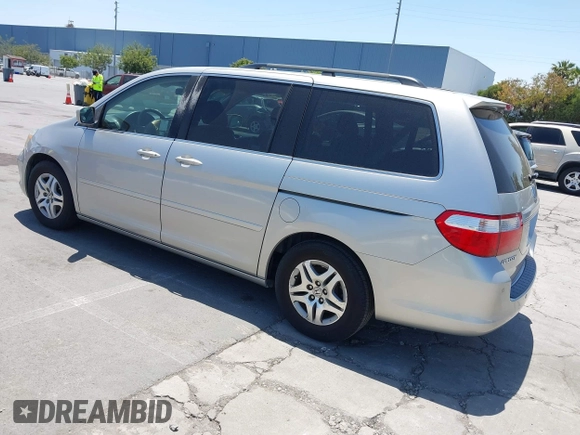 2006 Honda Odyssey EX-L с VIN 5FNRL38606B435605, выставлен на аукционе IAAI как лот 42416056 с пробегом 200 649 миль миль и . История ставок и продаж доступна на DreamBid. Изображение 3.