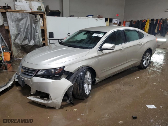 2014 Chevrolet Impala LT with VIN 2G1125S39E9199591, listed as a Copart auction lot 50440985 with 159,416 mi miles and Salvage Title. Bid and sale history available at carsss.com. Image 1.