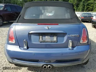 2006 MINI Cooper Convertible S with VIN WMWRH33546TJ42977, listed as a Copart auction lot 70172164 with 54,728 mi miles and Salvage Title. Bid and sale history available at carsss.com. Image 6.