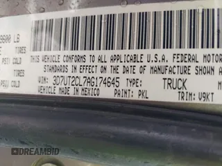 2010 Dodge 2500 SLT z VIN 3D7UT2CL7AG174645, wystawiony jako IAAI lot #42073179 z przebiegiem 158 842 mil mil oraz . Historia ofert i sprzedaży dostępna na DreamBid. Obrazek 9.