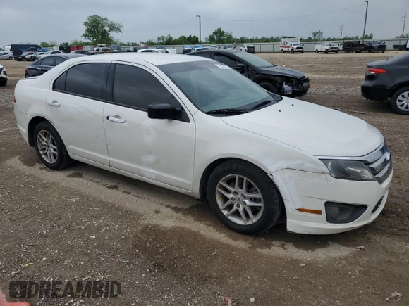 2011 Ford Fusion S with VIN 3FAHP0GAXBR298580, listed as a Copart auction lot 51461195 with 180,573 mi miles and Salvage Title. Bid and sale history available at carsss.com. Image 4.