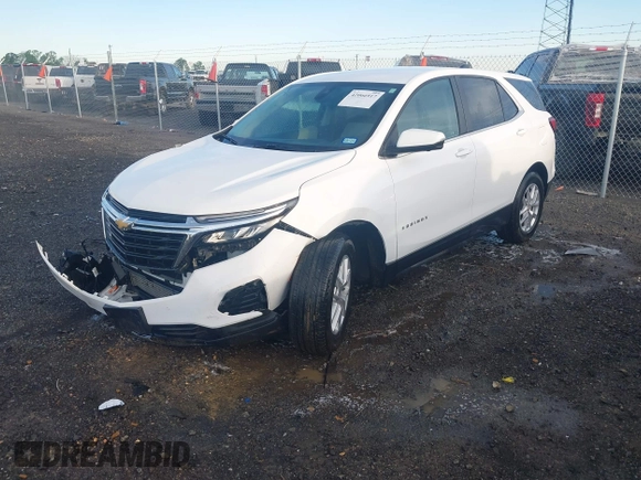 2022 Chevrolet Equinox LT with VIN 3GNAXKEV8NL259157, listed as a IAAI auction lot 42066917 with 38,206 mi miles and . Bid and sale history available at DreamBid. Image 19.