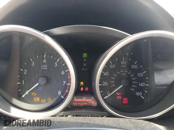 2012 Mazda 5 Grand Touring with VIN JM1CW2DL5C0141453, listed as a Copart auction lot 55402395 with 99,756 mi miles and Salvage title. Bid and sale history available at DreamBid. Image 9.