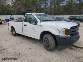 2019 Ford F-150 XL with VIN 1FTMF1CB7KKD21883, listed as a Copart auction lot 46218245 with 128,411 mi miles and Salvage Title. Bid and sale history available at carsss.com. Image 4.