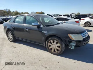 2008 Ford Taurus Limited with VIN 1FAHP28W08G134163, listed as a Copart auction lot 80072614 with 121,614 mi miles and Salvage Title. Bid and sale history available at carsss.com. Image 4.