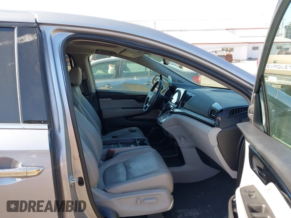 2018 Honda Odyssey Elite z VIN 5FNRL6H91JB070355, wystawiony jako IAAI lot #41975916 z przebiegiem 147 022 mil mil oraz . Historia ofert i sprzedaży dostępna na DreamBid. Obrazek 5.
