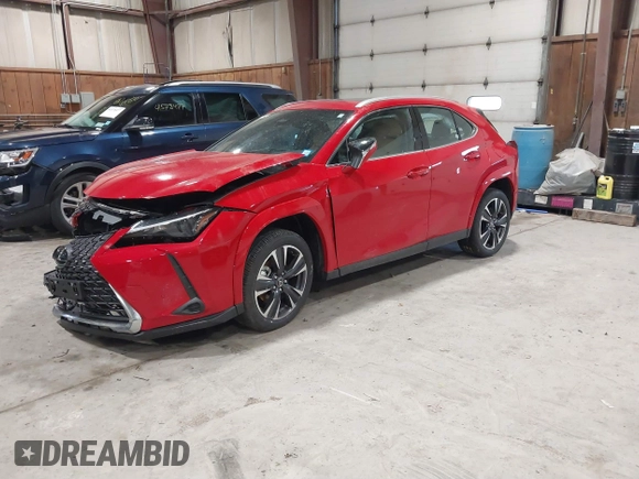 2025 Lexus UX 300h с VIN JTHUCJDH8S2004933, выставлен на аукционе IAAI как лот 41584822 с пробегом 722 миль миль и . История ставок и продаж доступна на DreamBid. Изображение 22.