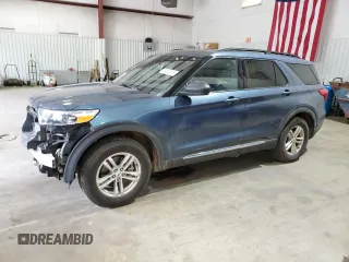 2020 Ford Explorer XLT with VIN 1FMSK7DH6LGA48394, listed as a Copart auction lot 50822015 with 102,575 mi miles and Salvage Title. Bid and sale history available at carsss.com. Image 1.