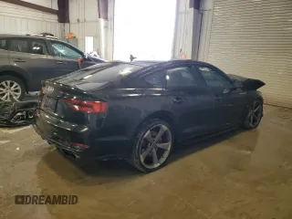 2019 Audi S5 Sportback Prestige z VIN WAUC4CF53KA099235, wystawiony jako Copart lot #57897125 z przebiegiem Nie podano mil oraz Nie do naprawy • Non repairable. Historia ofert i sprzedaży dostępna na DreamBid. Obrazek 3.
