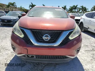 2017 Nissan Murano Platinum with VIN 5N1AZ2MG0HN124034, listed as a Copart auction lot 48555315 with 105,538 mi miles and Non Repairable. Bid and sale history available at DreamBid. Image 5.
