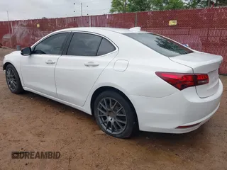 2015 Acura TLX V6 Tech with VIN 19UUB2F55FA024728, listed as a IAAI auction lot 41933939 with 185,413 mi miles. Bid and sale history available at carsss.com. Image 3.