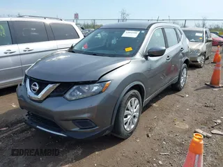 2016 Nissan Rogue S with VIN JN8AT2MV3GW143954, listed as a IAAI auction lot 42052350 with 95,793 mi miles. Bid and sale history available at carsss.com. Image 17.