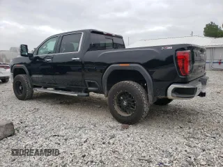 2020 GMC Sierra 2500HD SLT z VIN 1GT49NEYXLF161668, wystawiony jako Copart lot #71719414 z przebiegiem 30 802 mil mil oraz Czysty tytuł • Clean title. Historia ofert i sprzedaży dostępna na DreamBid. Obrazek 2.