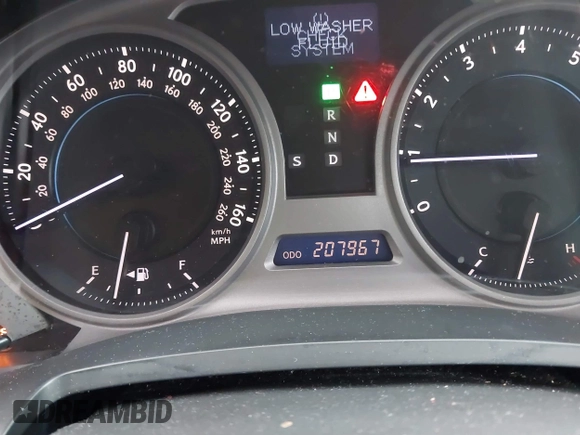 2007 Lexus IS 250 with VIN JTHCK262772009223, listed as a IAAI auction lot 41142962 with 207,967 mi miles. Bid and sale history available at carsss.com. Image 15.