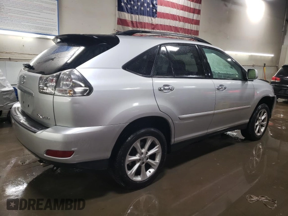 2009 Lexus RX 350 with VIN 2T2HK31U09C126826, listed as a Copart auction lot 52184505 with 114,613 mi miles and Salvage Title. Bid and sale history available at DreamBid. Image 3.