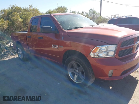 2013 Ram 1500 Express with VIN 1C6RR6FT2DS563098, listed as a IAAI auction lot 42520411 with 147,020 mi miles and . Bid and sale history available at DreamBid. Image 1.