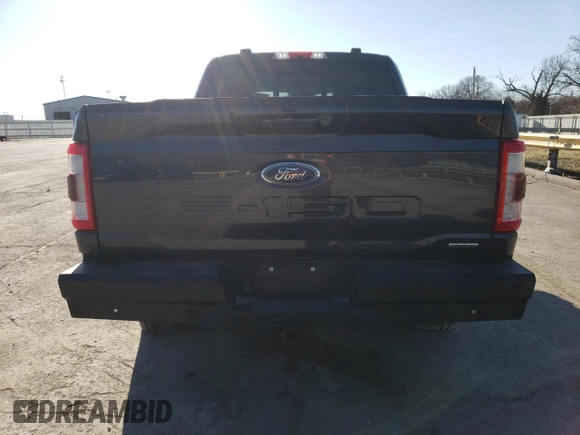 2022 Ford F-150 XL with VIN 1FTFW1E87NFA90247, listed as a Copart auction lot 47416265 with 44,707 mi miles and Clean Title. Bid and sale history available at carsss.com. Image 6.