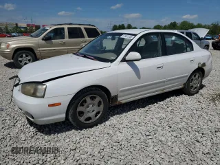 2003 Hyundai Elantra GLS with VIN KMHDN45D83U474051, listed as a Copart auction lot 57601245 with 196,923 mi miles and Salvage title. Bid and sale history available at DreamBid. Image 1.