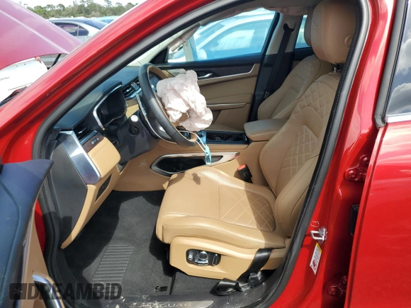 2022 Jaguar F-Pace S with VIN SADCJ2EXXNA698439, listed as a Copart auction lot 46642465 with 21,941 mi miles and Non repairable. Bid and sale history available at DreamBid. Image 7.