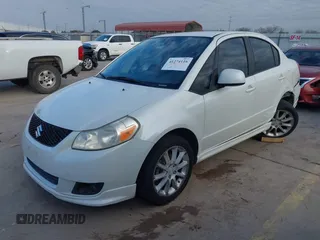 2009 Suzuki SX4 Man Sport FWD with VIN JS2YC414696201291, listed as a IAAI auction lot 41274116 with 120,233 mi miles. Bid and sale history available at carsss.com. Image 2.