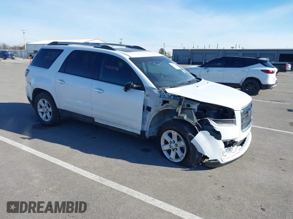 2016 GMC Acadia SLE with VIN 1GKKRPKD5GJ299436, listed as a IAAI auction lot 41410744 with 149,137 mi miles. Bid and sale history available at carsss.com. Image 1.