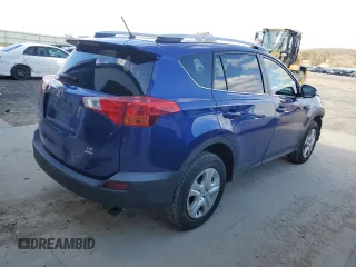 2015 Toyota RAV4 LE with VIN 2T3BFREVXFW283141, listed as a Copart auction lot 52705705 with 124,004 mi miles and Clean Title. Bid and sale history available at DreamBid. Image 3.