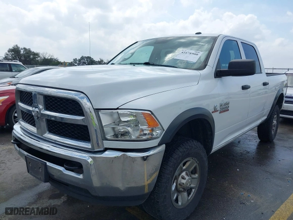 2018 Ram 2500 Tradesman with VIN 3C6UR5CL5JG357477, listed as a IAAI auction lot 41678900 with 247,787 mi miles. Bid and sale history available at carsss.com. Image 2.