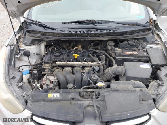 2012 Hyundai Elantra GLS with VIN KMHDH4AE6CU260276, listed as a IAAI auction lot 41987803 with 244,326 mi miles. Bid and sale history available at carsss.com. Image 10.