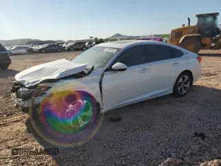 2020 Honda Accord EX-L with VIN 1HGCV2F53LA009921, listed as a Copart auction lot 62404045 with 48,763 mi miles and Salvage title. Bid and sale history available at DreamBid. Image 1.
