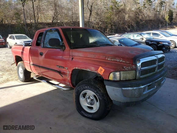 2000 Dodge Ram 1500 with VIN 3B7HF13Z8YG161348, listed as a Copart auction lot 41558035 with 0 mi miles and Salvage Title. Bid and sale history available at carsss.com. Image 4.