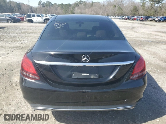 2020 Mercedes-Benz C with VIN 55SWF8DB9LU323308, listed as a Copart auction lot 47502105 with Not Provided miles and Clean Title. Bid and sale history available at carsss.com. Image 6.