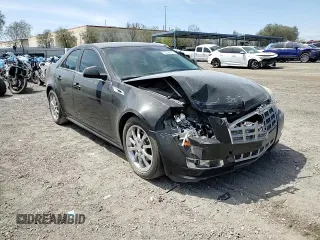2013 Cadillac CTS Performance with VIN 1G6DK5E3XD0117766, listed as a Copart auction lot 53396315 with 39,620 mi miles and Salvage title. Bid and sale history available at DreamBid. Image 11.