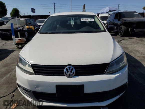 2013 Volkswagen Jetta S with VIN 3VW2K7AJ7DM432359, listed as a Copart auction lot 62740205 with 157,700 mi miles and Clean title. Bid and sale history available at DreamBid. Image 5.