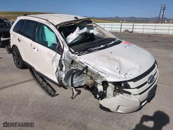 2013 Ford Edge SEL with VIN 2FMDK4JC7DBA05031, listed as a Copart auction lot 52178415 with 0 mi miles and Salvage Title. Bid and sale history available at carsss.com. Image 11.