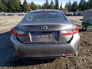 2017 Lexus RC 350 with VIN JTHSE5BCXH5007419, listed as a Copart auction lot 85610644 with 95,810 mi miles and Salvage title. Bid and sale history available at DreamBid. Image 6.