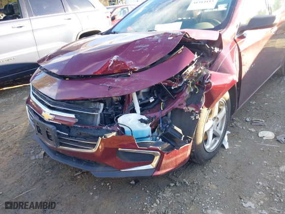 2016 Chevrolet Malibu LS with VIN 1G1ZB5ST1GF213156, listed as a IAAI auction lot 41314115 with 75,332 mi miles. Bid and sale history available at carsss.com. Image 6.