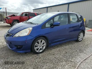 2010 Honda Fit Sport with VIN JHMGE8H49AC007999, listed as a Copart auction lot 47802675 with 158,423 mi miles and Salvage title. Bid and sale history available at DreamBid. Image 1.