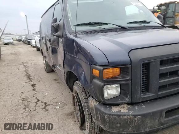 2010 Ford Econoline Cargo Commercial with VIN 1FTNE1EW2ADA56736, listed as a Copart auction lot 82539414 with 116,603 mi miles and Non Repairable. Bid and sale history available at DreamBid. Image 11.