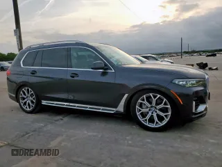 2019 BMW X7 xDrive40i z VIN 5UXCW2C56KL086445, wystawiony jako Copart lot #54493325 z przebiegiem 93 128 mil mil oraz Tytuł czysty. Historia ofert i sprzedaży dostępna na DreamBid. Obrazek 4.