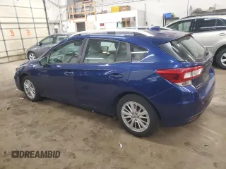 2018 Subaru Impreza Premium с VIN 4S3GTAB65J3711755, выставлен на аукционе Copart как лот 57759935 с пробегом 86 666 миль миль и Списание • Salvage title. История ставок и продаж доступна на DreamBid. Изображение 2.