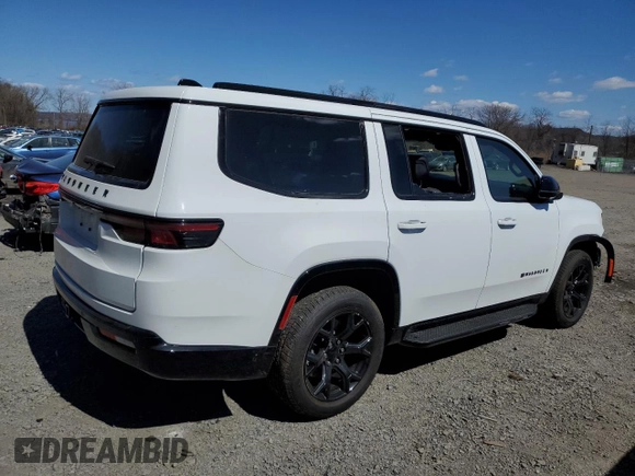 2024 Jeep Wagoneer Series II Carbide with VIN 1C4SJVBP6RS187825, listed as a Copart auction lot 50468435 with 7,751 mi miles and Salvage title. Bid and sale history available at DreamBid. Image 3.