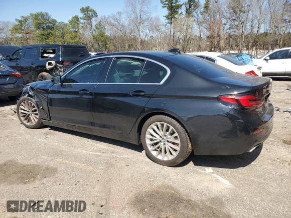 2022 BMW 5 Series 530i с VIN WBA53BH01NCH61591, выставлен на аукционе Copart как лот 48309365 с пробегом 59 687 миль миль и Списание • Salvage title. История ставок и продаж доступна на DreamBid. Изображение 2.
