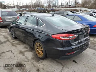 2020 Ford Fusion Hybrid Titanium with VIN 3FA6P0RU7LR157059, listed as a Copart auction lot 37586093 with 0 mi miles. Bid and sale history available at carsss.com. Image 2.