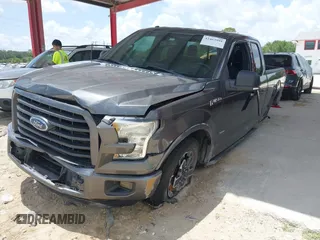 2015 Ford F-150 XL with VIN 1FTEX1CP2FFB95489, listed as a IAAI auction lot 42463991 with 164,981 mi miles and . Bid and sale history available at DreamBid. Image 6.