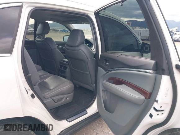 2016 Acura MDX w/Advance with VIN 5FRYD4H91GB034993, listed as a IAAI auction lot 40623678 with 88,027 mi miles. Bid and sale history available at carsss.com. Image 8.