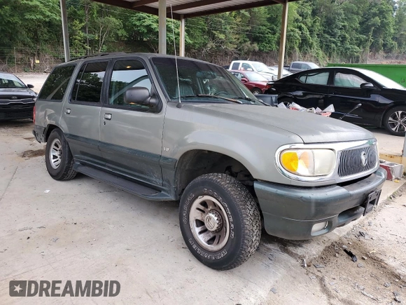 1999 Mercury Mountaineer with VIN 4M2ZU52P9XUJ13428, listed as a Copart auction lot 70789964 with 191,042 mi miles and Salvage title. Bid and sale history available at DreamBid. Image 4.