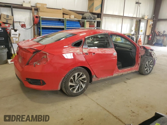 2017 Honda Civic EX with VIN 2HGFC2F85HH007271, listed as a Copart auction lot 52449905 with 139,706 mi miles and Salvage Title. Bid and sale history available at DreamBid. Image 3.