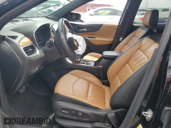2019 Chevrolet Equinox Premier z VIN 3GNAXNEVXKL207882, wystawiony jako Copart lot #54229665 z przebiegiem 105 337 mil mil oraz Szkoda całkowita • Salvage title. Historia ofert i sprzedaży dostępna na DreamBid. Obrazek 7.